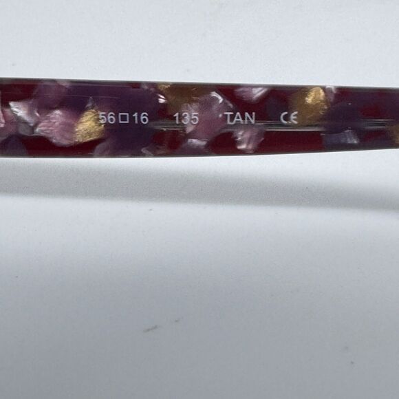 PARKE Designer Sunglass Frame Womens PK5006 56-16-135 Matte Brown H1548‎ - Picture 6 of 7